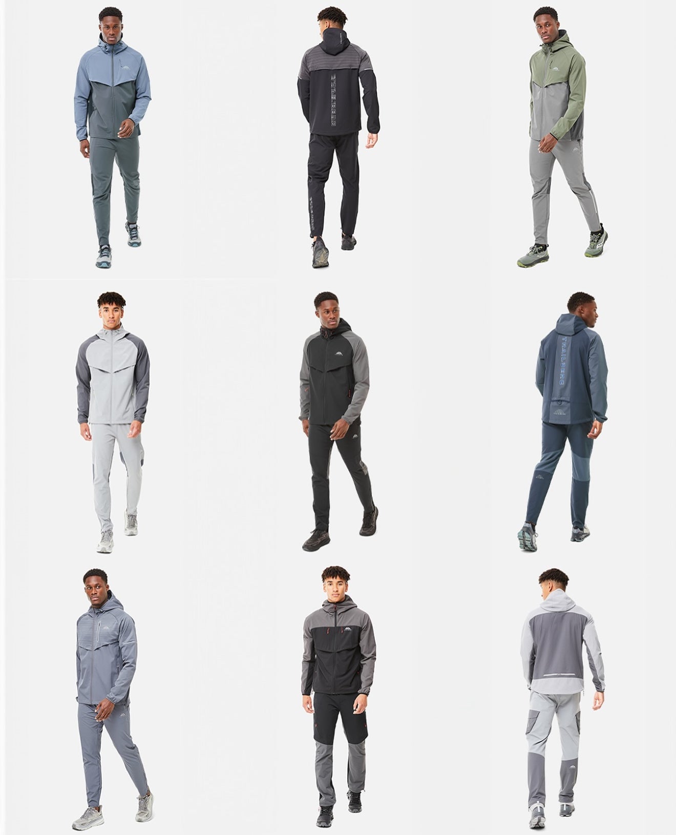 TRAILBERG TRACKSUIT MIXED BULK SETS 10 PEICES