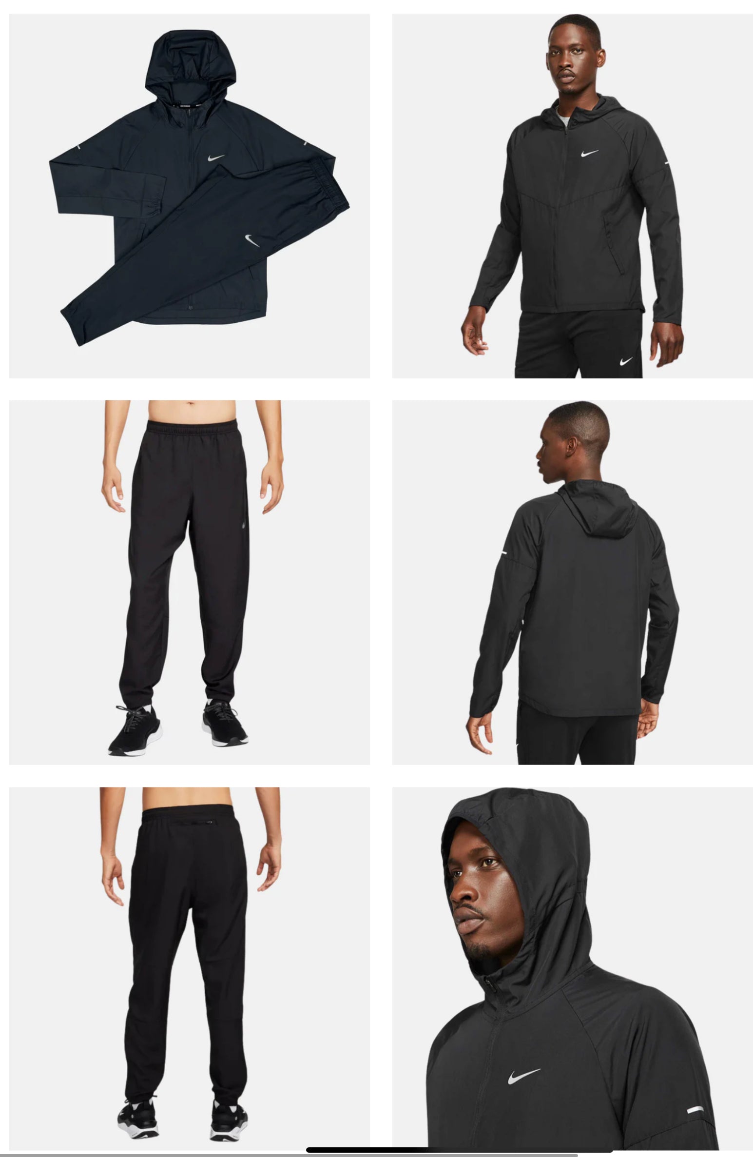 NIKE MILLER RUNNING TRACKSUIT x 5